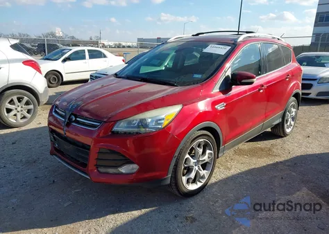 2013 Ford Escape Titanium from USA, damaged, VIN 1FMCU0J98DUA33854